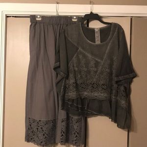 💕LINEN TOP & PANT SET💕